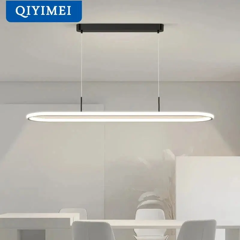 Lustre LED décoration pour table à manger et cuisine.
