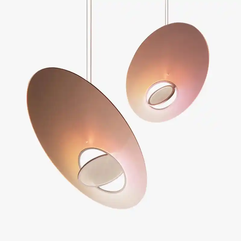 Suspension LED nordique ovni design pour restaurant ou salon