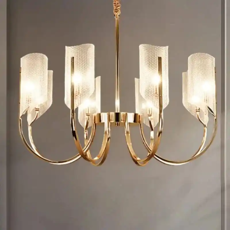 Lustre Rétro Français Moderne et Minimaliste pour Salle d'Art Créative - Édition Exclusive