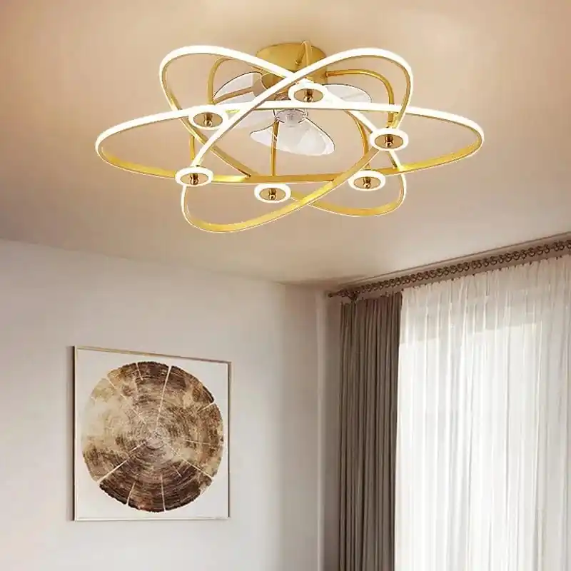 Ventilateur de plafond LED silencieux pour la chambre des enfants - Confort assuré