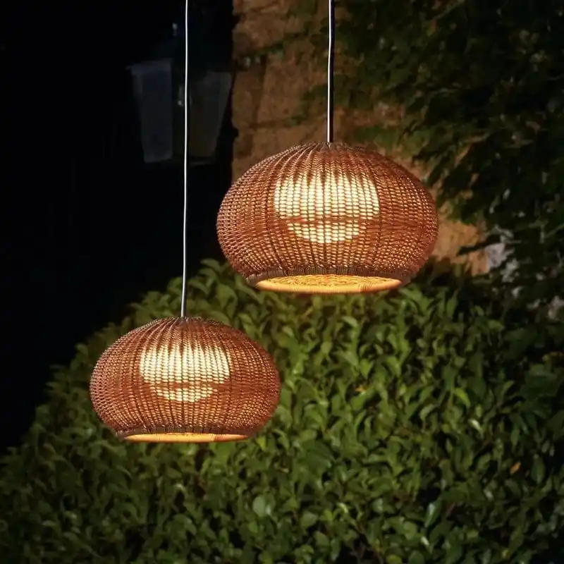 Lustre Extérieur Étanche Style Chinois pour Jardin Restaurant 2023 - Design Premium
