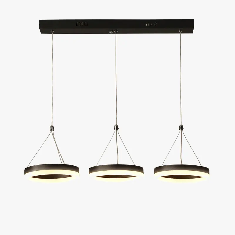 Suspension LED design avec télécommande - Luminaire acrylique Lampara Abajur