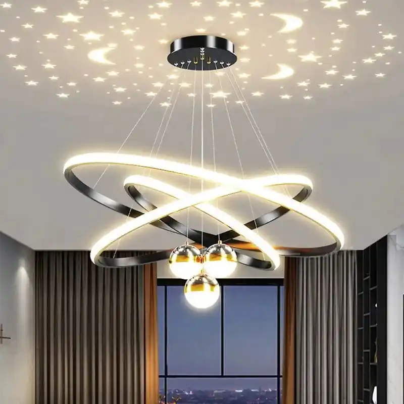 Lustre LED \\"Stellaire Circulaire\\" par Homedero