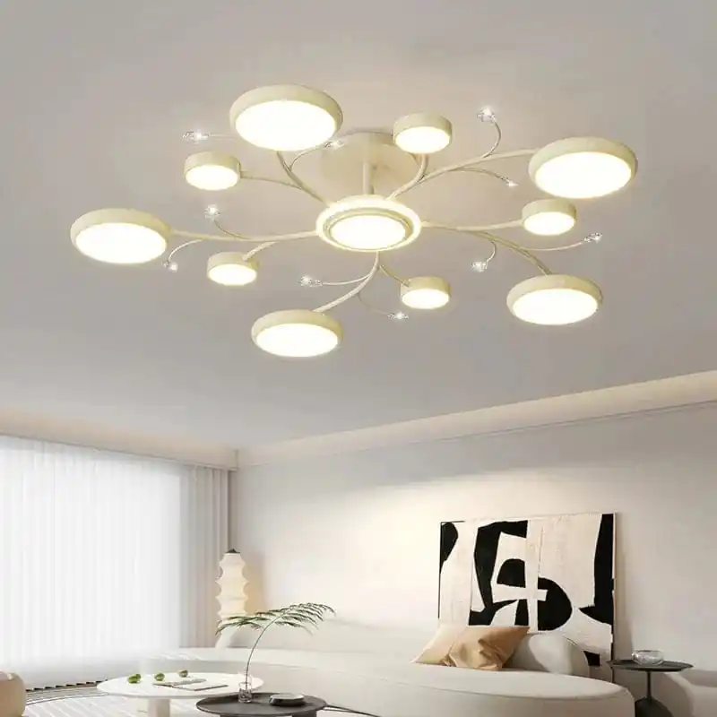Plafonnier LED design lumineux pour une décoration intérieure moderne