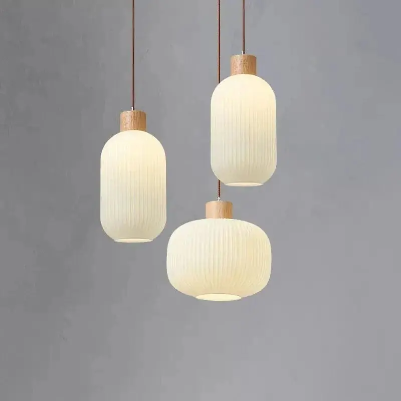 Lampe LED Suspendue Design Nordique Makaron - Idéale pour Décoration Intérieure