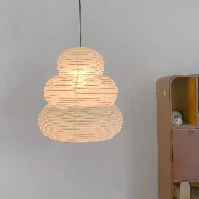 Suspension en papier par le styliste danois : abat-jour rétro