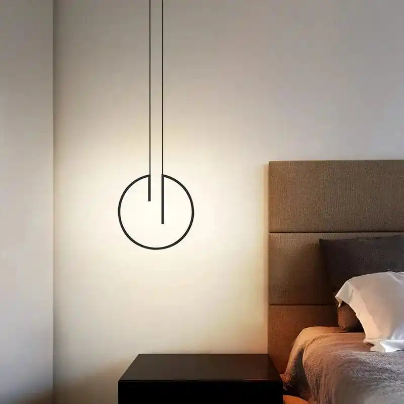 Lampe LED Suspendue Design Nordique Minimaliste Décorative - Idéale