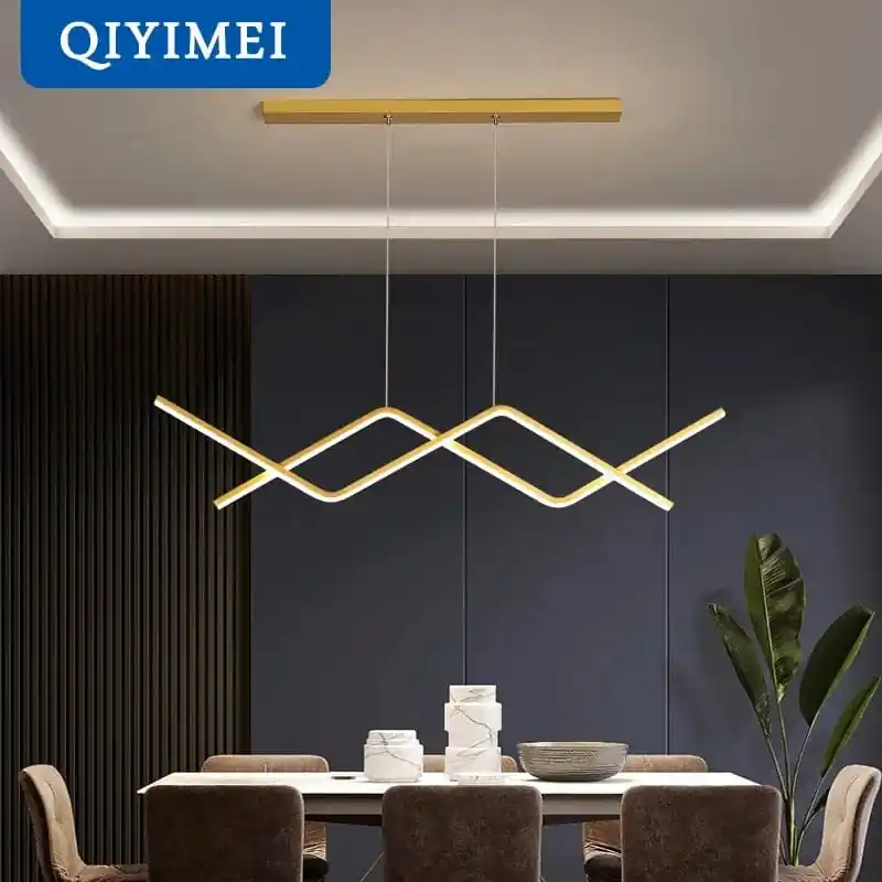 Suspension LED: Luminaire Moderne avec Intensité Variable