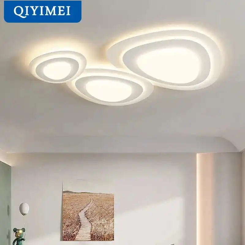 Lustre Qiyimei Triangle : Luminaires d'Éclairage Intérieur