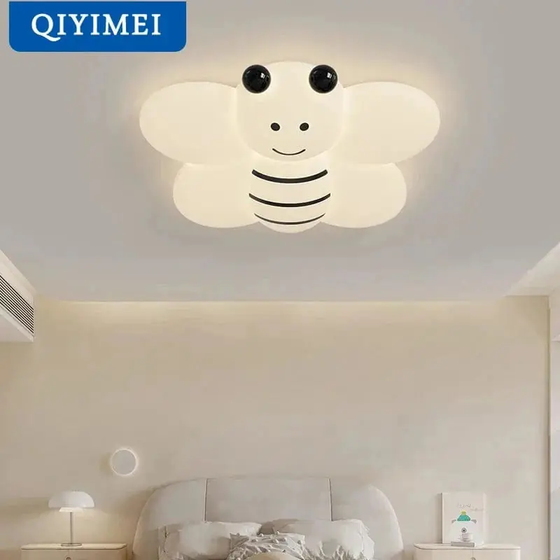 Lustre nordique lumière abeille pour enfants - Collection Dessin Animé
