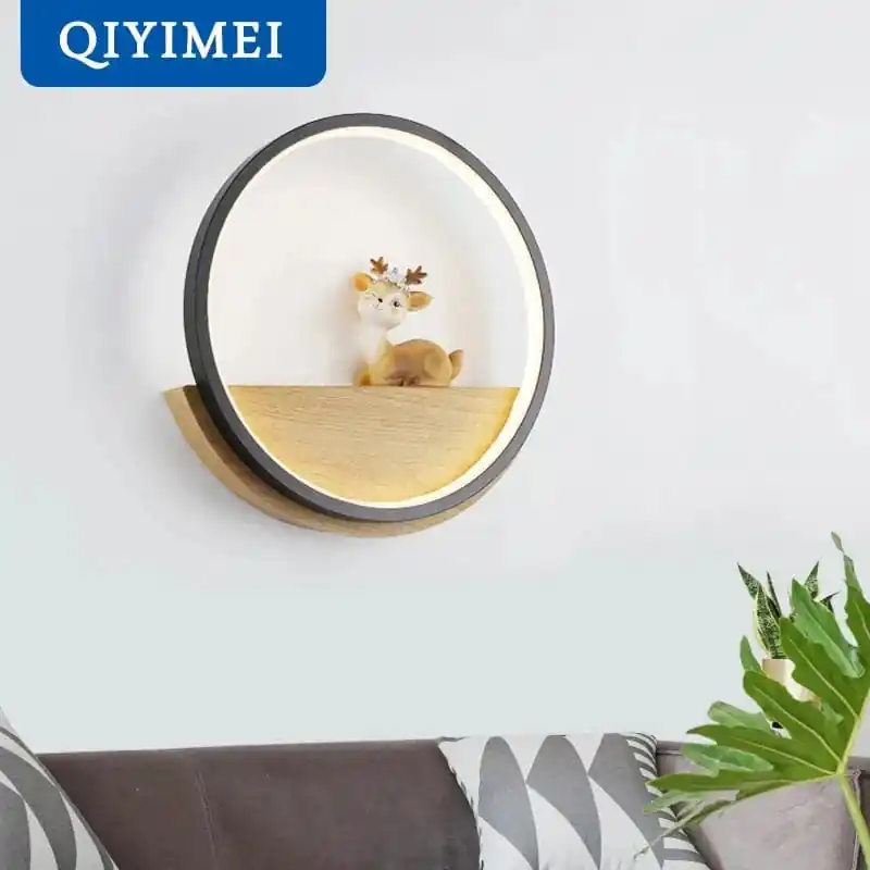 Applique murale LED modernes avec gradateur - Luminaire Cerf