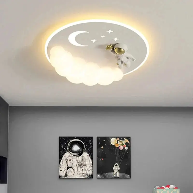 Lustre LED moderne avec télécommande pour une décoration intérieure tendance