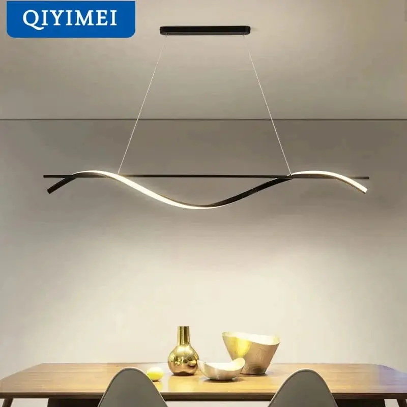 Lampes suspendues LED modernes Qiyimei - Décor Minimaliste