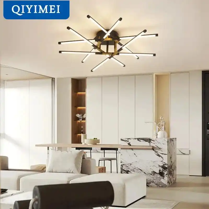 Lustre LED Design pour une Décoration Intérieure Moderne