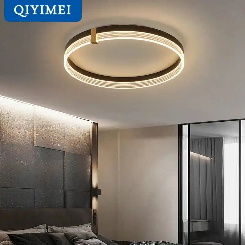 Lustre LED dimmable avec télécommande - Livraison directe incluse