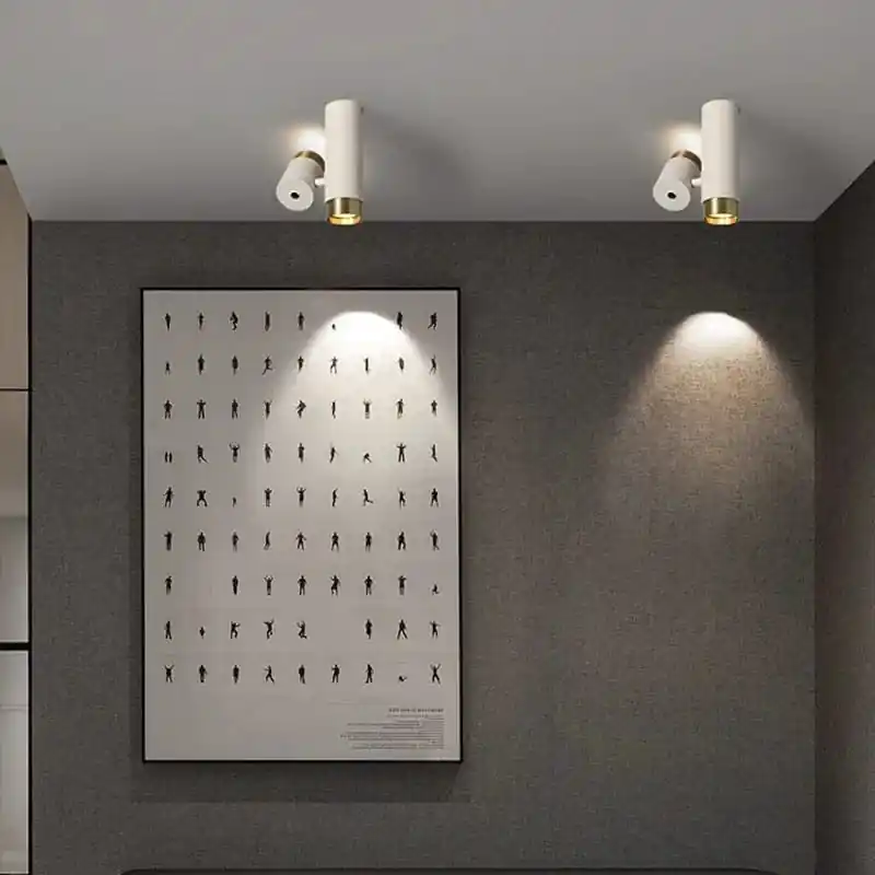 Plafonnier LED Rotatif Atmosphère Deux LEDs