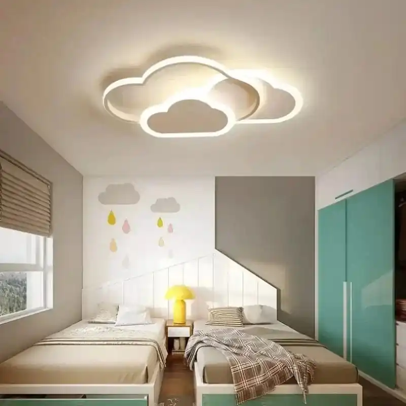 Plafonnier LED \\"Nuage Créatif et Minimaliste\\"