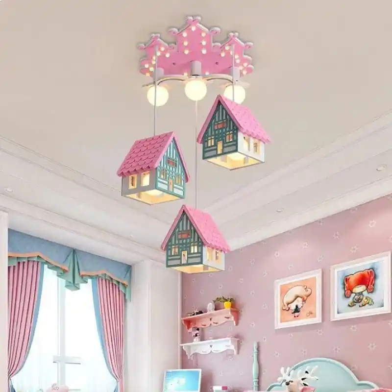 Lustre pour chambre d'enfant - Décorations de Noël suspendues - Home Sweet Home