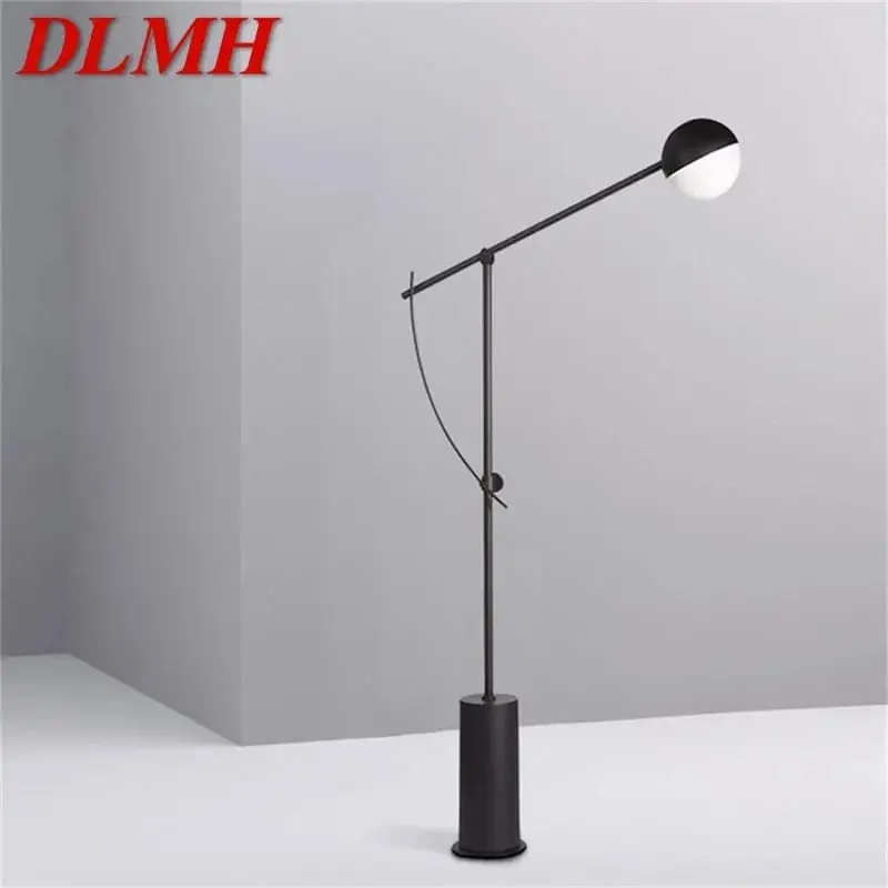 Lampadaire Nordik Vintage Moderne Simple LED en Marbre