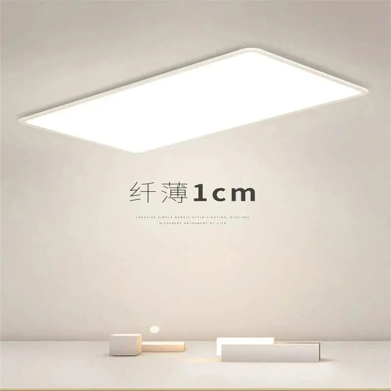 Plafonnier LED Ultra Slim Minimaliste Nordique