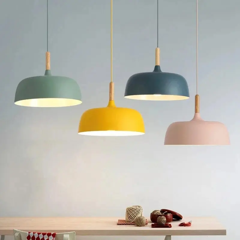 Suspension LED Macaron pour une Décoration Moderne de la Maison