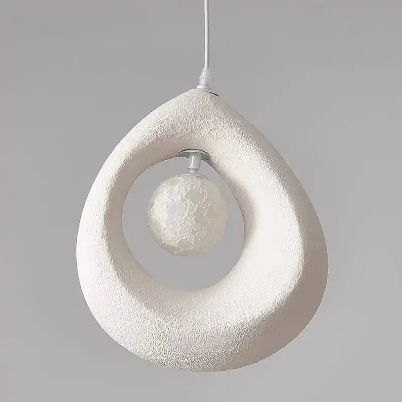 Suspension LED Minimaliste Nordique Wabi Sabi pour Décor Intérieur