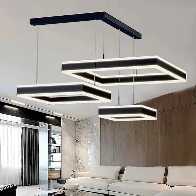 Lustre Suspension Nordique pour une Décoration Intérieure Lumineuse du Salon