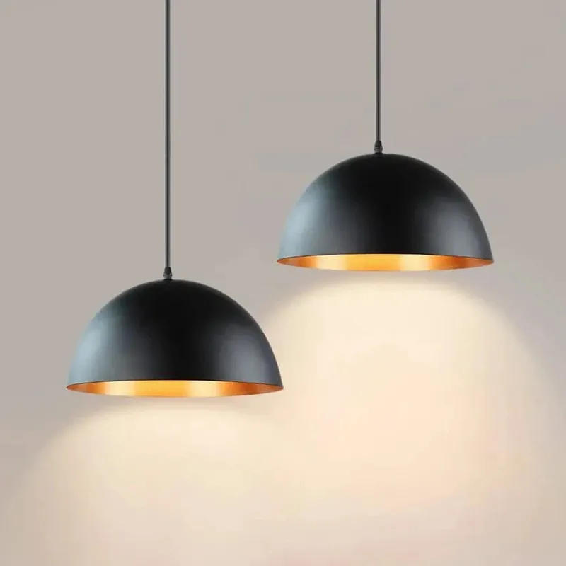 Lustre industriel vintage nordique pour une décoration intérieure tendance