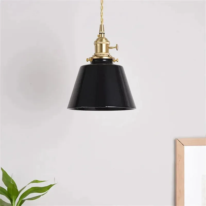 Lampe LED suspendue en céramique moderne pour loft chic