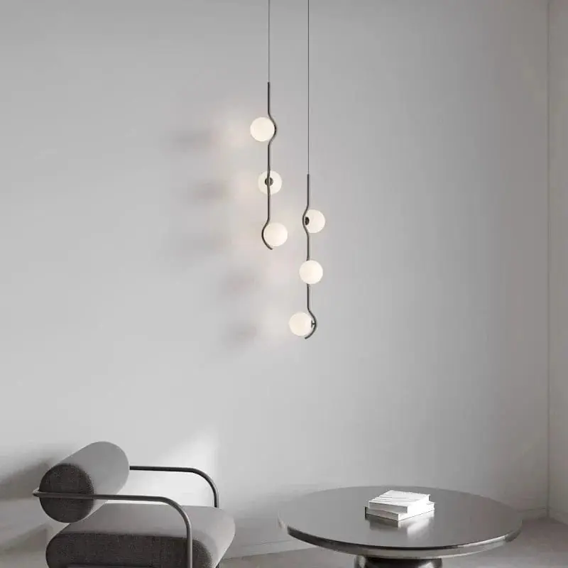 Lustres Fantaisie pour un Éclairage Intérieur Élégant - Lampes Suspendues Lumineuses pour Salon