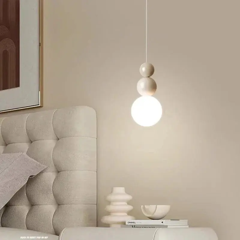 Suspension LED Nordique Macaron Luminaire Minimaliste pour Décoration Intérieure