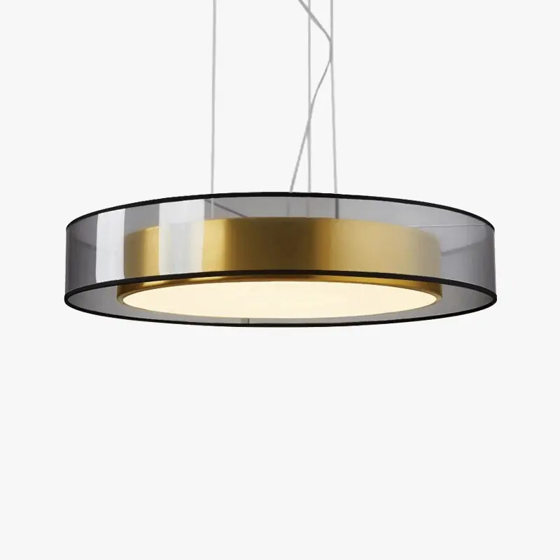 Suspension en cuivre post-moderne - Luminaire haut de gamme pour une atmosphère nordique minimaliste