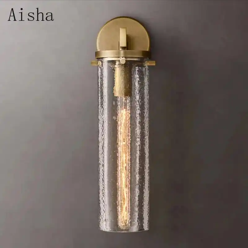 Applique murale rétro deluxe en verre pour sublimer votre intérieur