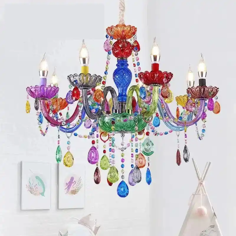 Lustre en cristal pour enfants: style Art Bougie by Design