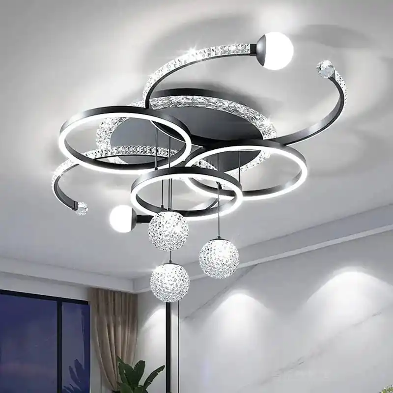 Lustre Moderne Intelligent LED Décoratif - Livraison Gratuite - Brilliance À Chaque Étape