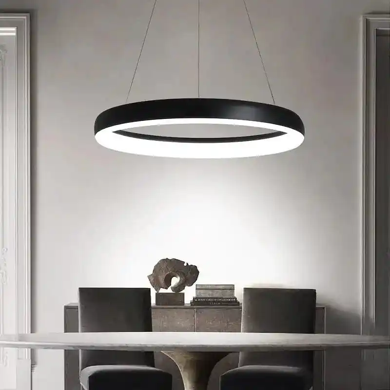 Lustre LED Nordique Moderne et Minimaliste pour Salon