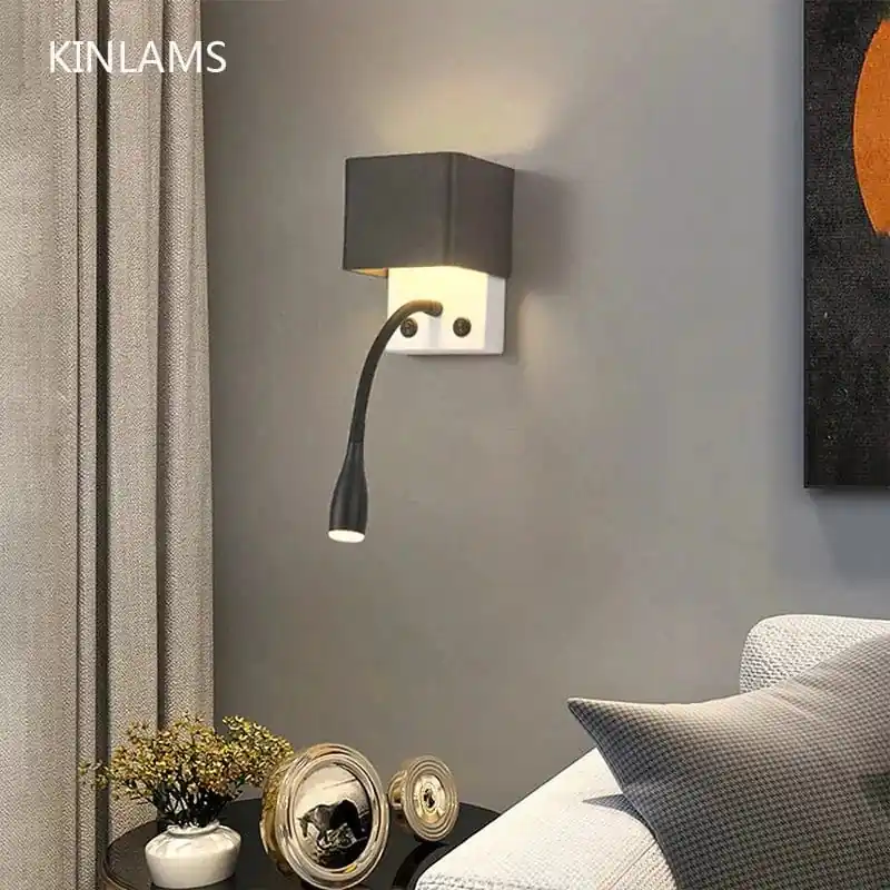 Applique Murale Design pour une Lecture Confortable et Élégante dans un Hôtel