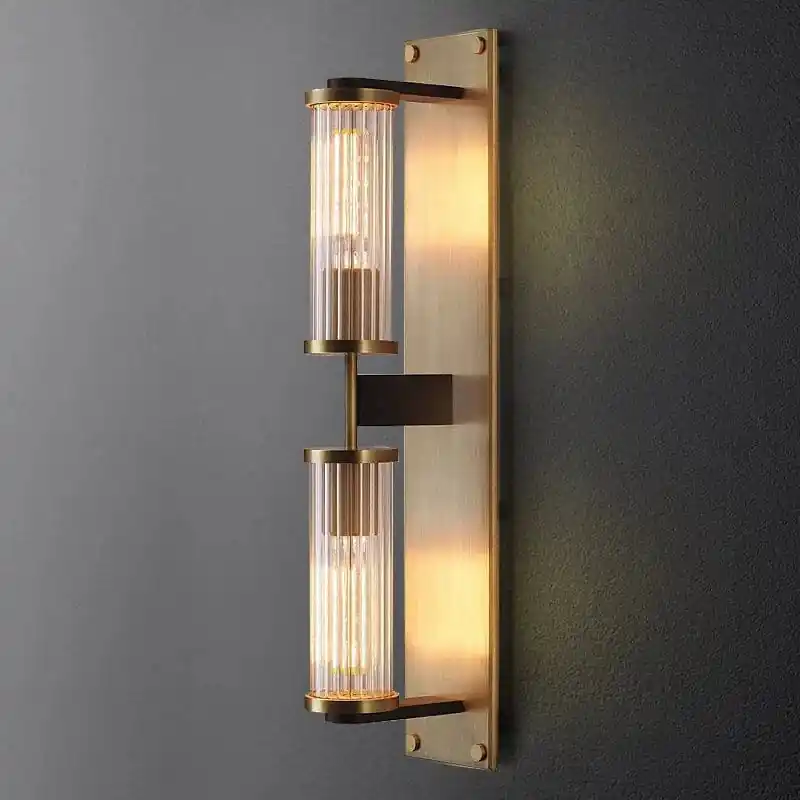 Applique Murale LED Prestige en Cuivre Style Minimaliste Post-Moderne