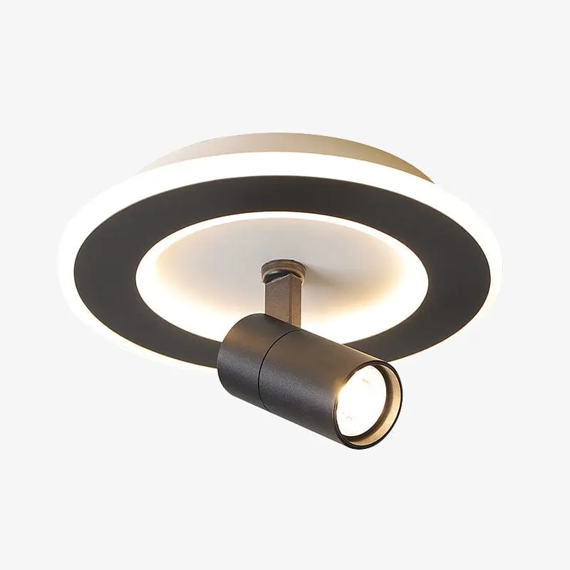 Plafonnier LED moderne avec base géométrique \\"Spot Mavir\\"
