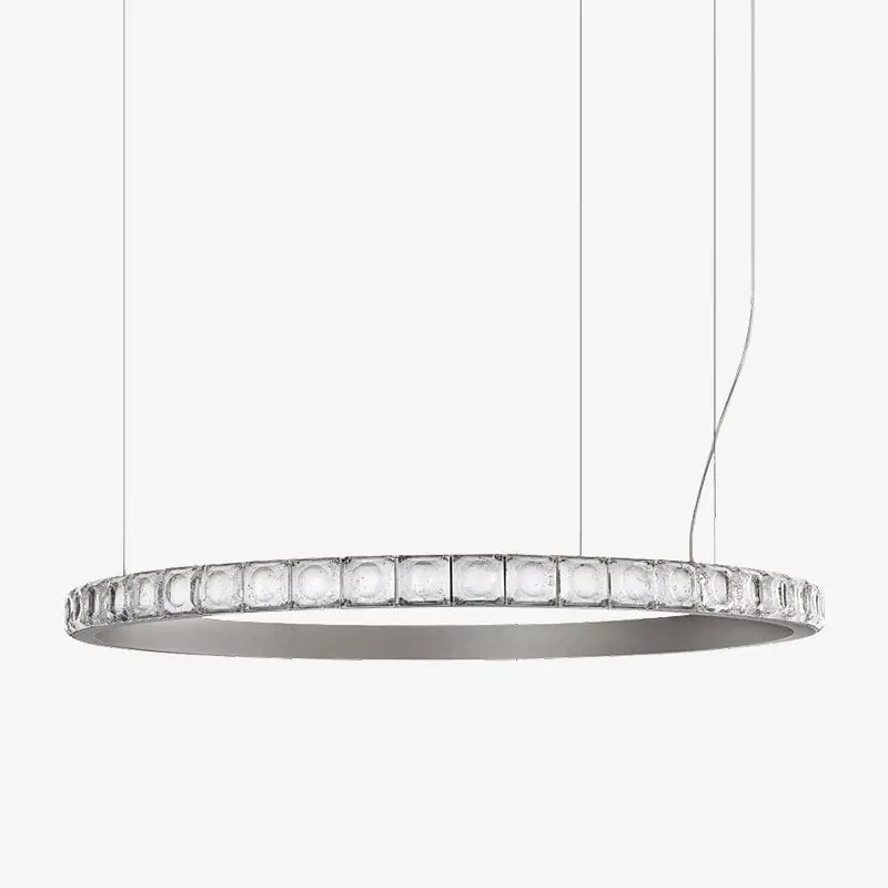 Lustre LED Bague Cristal Martis