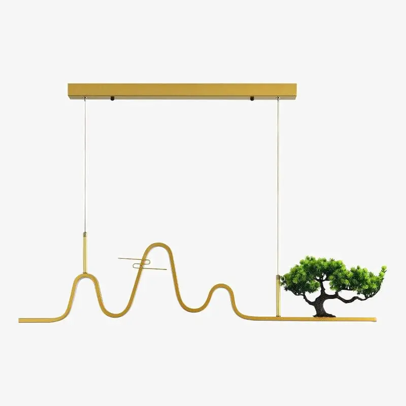 Lustre design LED Vague Lusteria
