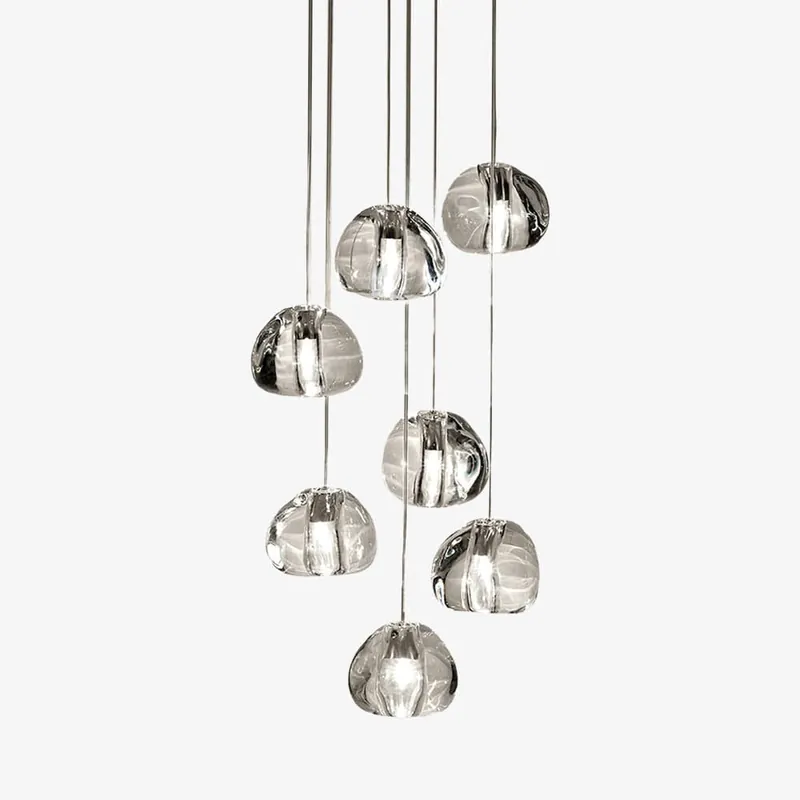 Lustre LED Glaçons Cristal Jaione