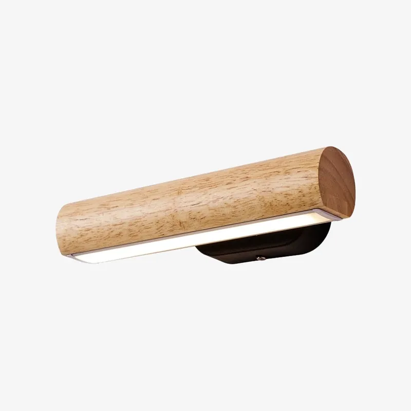 Applique murale scandinave \\"Bûche de bois Dania\\"