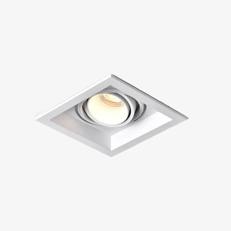 Projecteur LED moderne à focus réglable carré Tiago.