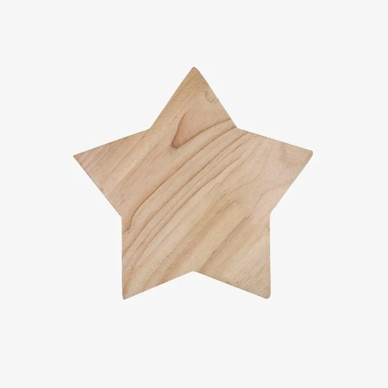 Applique murale enfant en bois forme étoile StarKids.