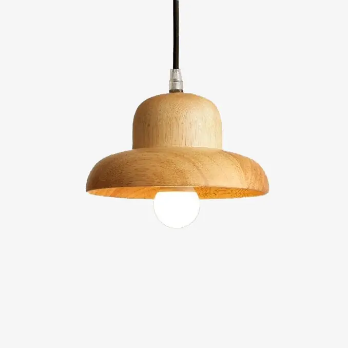 Suspension scandinave en bois Zoraida