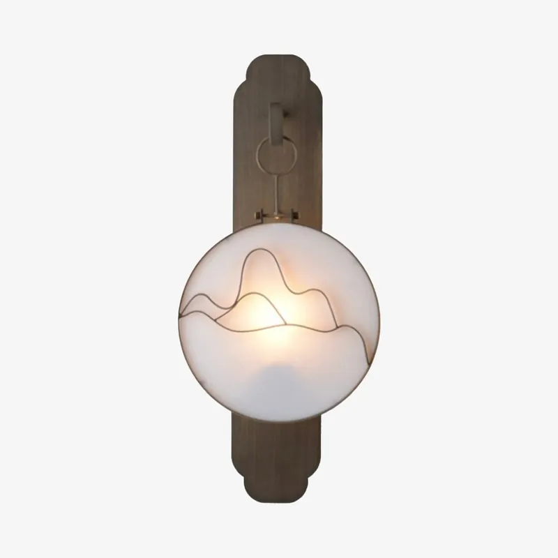 Applique murale LED Aiko, au style asiatique moderne