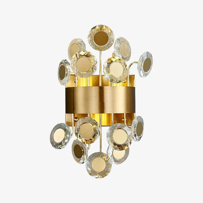Applique Murale LED Moderne \\"Uma Dorée\\"