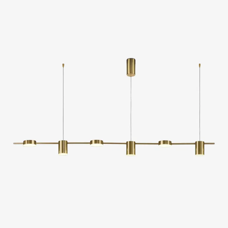 Lustre LED moderne avec spots en métal Ainoa