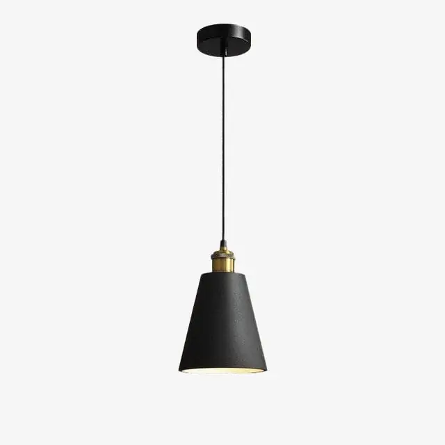Suspension LED Leesha en métal coloré